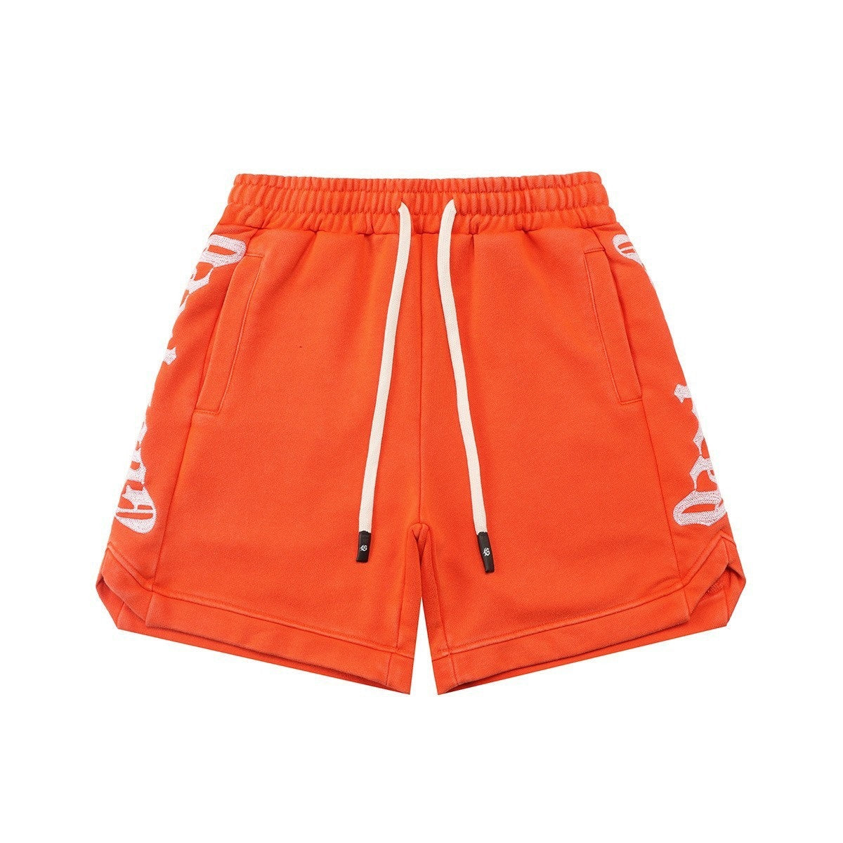 Classic embroidered logo letter shorts, perfect for summer, high-street Short