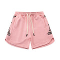 Classic embroidered logo letter shorts, perfect for summer, high-street Short