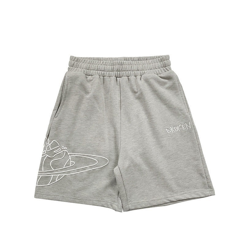 embroidered logo shorts/casual capri pants for men  Short