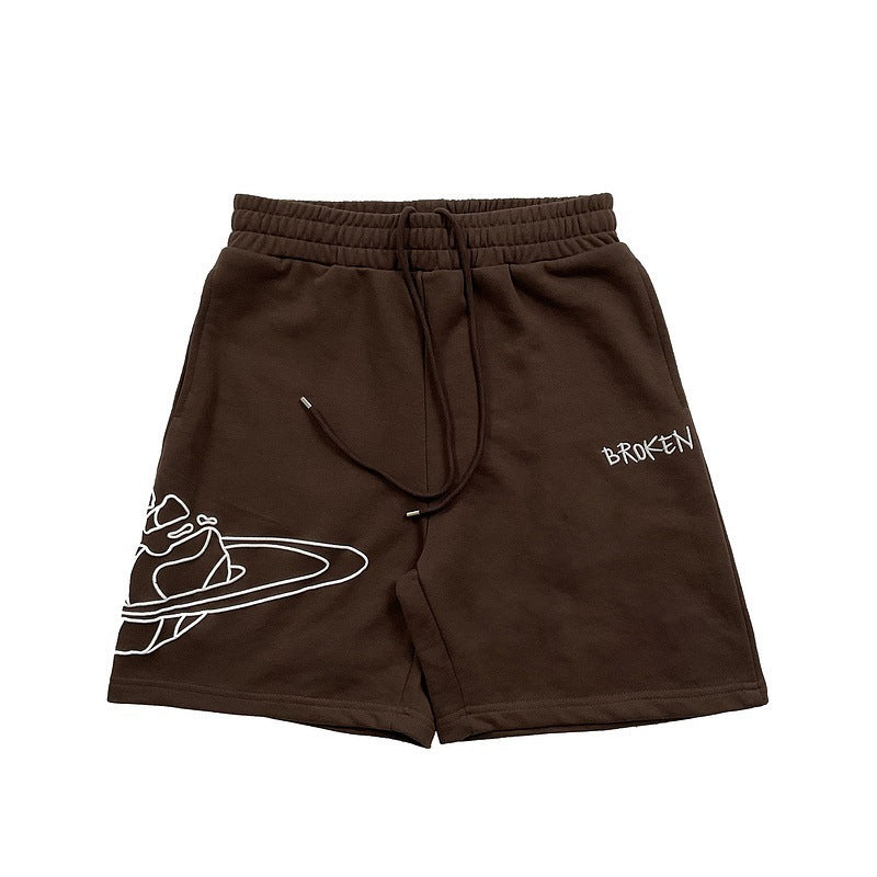 embroidered logo shorts/casual capri pants for men  Short