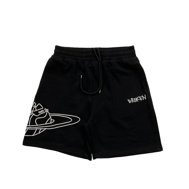 embroidered logo shorts/casual capri pants for men  Short